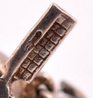 Ezüst (Ag.) mini szélmalom medál, jelzett, nettó: 1,8 g