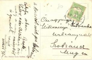 1912 Ungvár, Uzshorod, Uzhorod; Nagyhíd utca, Goldstein Miksa, Güntzler Henrik üzlete, drogéria, gyó...