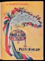 1938 Az Ezeréves Felvidék, a Pesti Hírlap számai könyvbe kötve