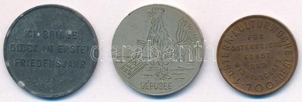 Vegyes: Németország 1946. "Prosit 1946 / Ich bringe glück im ersten Friedensjahr" Zn újévi...