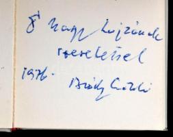 Brdóy László 3 db műve (Száz szonett, Négyszínű toll, Vitéz László alkonya) minikönyv formátumban, d...