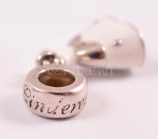 Cinderella ezüst (Ag.) charm ( 3 db), jelzett, bruttó: 6,1 g