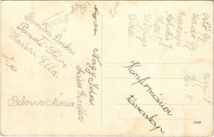 Csap, Chop; Hlavná ulica / Fő utca, Bata, Julius Remeczky, A. Schwartz üzlete, Református templom, l...