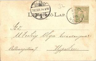 1902 Uzsok, Uzhok; Ung megyei rutén (ruszin) népviselet / Rusyn (Ruthene) folklore from Ung county, ...