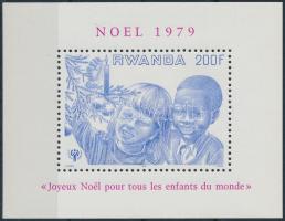 1979 Nemzetközi gyermekév, Karácsony blokk, International year of children, Christmas block Mi 87