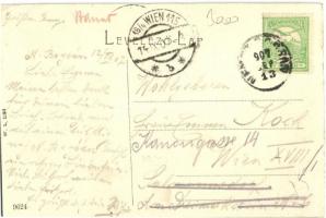 1907 Boksánbánya, Németbogsán, Bocsa; Óbányai részlet. W. L. 1123. / Theil vom Altwerk / park (EK)