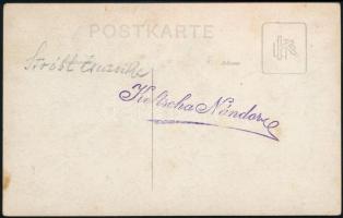 kisfaludi Strobl Zsuzsanna (1898-1994) a szobrász lánya 1906 körül. Keltscha Nándor fotólapja