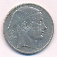 Belgium 1948. 50Fr Ag BELGIQUE T:2- Belgium 1948. 50 Francs Ag BELGIQUE C:VF Krause KM#136.1