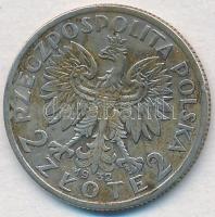 Lengyelország 1932. 2Zl Ag T:2 patina 
Poland 1932. 2 Zlotych Ag C:XF patina 
Krause Y#20