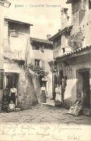 1909 Grado, Campiello Tonegazzo / old town, street view