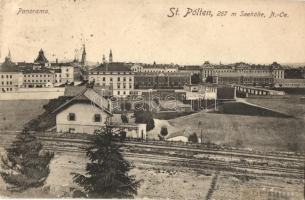 Sankt Pölten, Panorama / general view, railway line. P. Ledermann (EK)