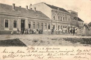 1903 Brcko, Brcka; K.u.K. Militär-Postamt / Austro-Hungarian military post office. M. Zeitler (EK)
