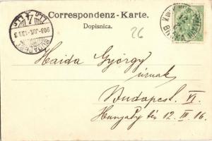 1903 Brcko, Brcka; K.u.K. Militär-Postamt / Austro-Hungarian military post office. M. Zeitler (EK)