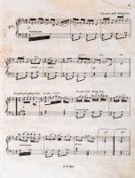 cca 1850 Szinyei csárdás kotta litho címlappal