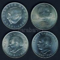 NDK 1971-72. 20M (4x) mind klf motívummal T:2,2+