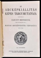1941 Az arcképkiállítás képes tárgymutatója, Bp., Műcsarnok, Országos Magyar Képzőművészeti Társulat...