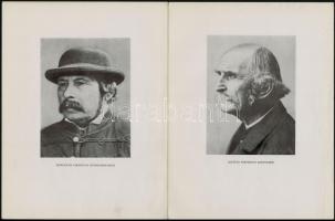 cca 1930-1940 A magyar faj típusai, 4 db fotónyomat mappában