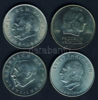 NDK 1971-72. 20M (4x) mind klf motívummal T:2,2+