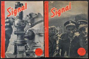 1942 2 db Signal újság a háború képeivel