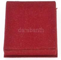 ~1969. Tanácsköztársaság 50. évfordulójára kiadott zománcozott csillag, dísztokban (33mm) T:1-