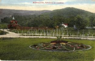 Marosújvár, Ocna Mures; park és uszoda / spa, park with swimming pool