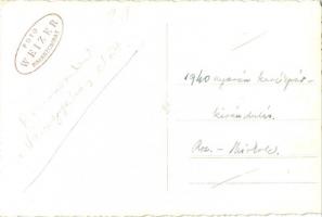 1940 Rimaszombat, Rimavská Sobota; kerékpár kirándulás Rimaszombatról Miskolcra, gyülekező a Vármegy...