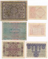 Ausztria 1922. 1-1000K (6xklf) T:III
Austria 1922. 1-1000 Krone (6xdiff) C:F