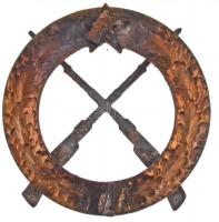 ~1949-1956. "Kiváló Lövész" fém kitüntetés (41mm) T:2- hiányzó tű