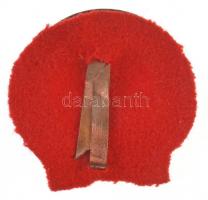 ~1960-1970. Részben zománcozott sapkajelvény (40x42mm) T:2