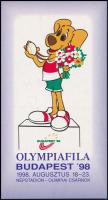 1998 Olympiafila levélzárófüzet