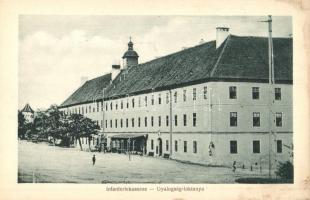 Nagyszeben, Hermannstadt, Sibiu; Gyalogsági laktanya. Jos. Drotleff Nr. 39.  / infantry barrack / Infantteriekaserne (fl)