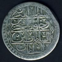 Török Birodalom 1793. 1Y ((2 1/2P)Ag III. Szelim T:3