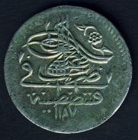 Török Birodalom 1786. Zolota Ag I. Abdul Hamid T:3+