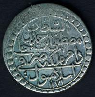 Török Birodalom 1761. 1 Zolota Ag III. Musztafa T:3