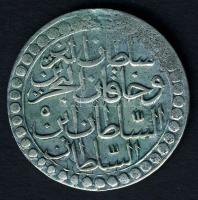 Török Birodalom 1761. 1 Zolota Ag III. Musztafa T:3