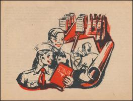 cca 1948 Tanulj tovább - tanulással építjük az országot, középiskolai továbbtanulási ismertető füzet...