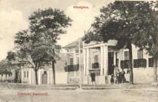 1909 Kerény, Kernya, Kljajicevo (Zombor, Sombor); Községháza. Kiadja Imre J. / town hall (fl)
