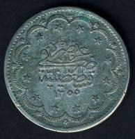 Török Birodalom 1844. 20K Ag Abdul Mejid T:3 kis ph