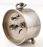 Svájci vekker, működik, eredeti dobozában, 6,5×5,5 cm