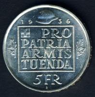 Svájc 1936. 5Fr Ag "Pro Patria" T:1