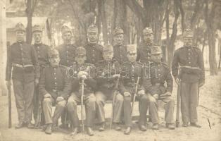 Első világháborús osztrák-magyar katonák csoportképe / WWI K.u.K. military, soldiers&#039; group photo