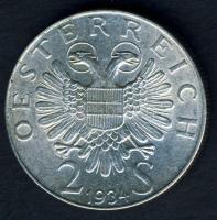 Ausztria 1934. 2Sch Ag "Dollfuss" T:2/2+