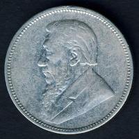 Dél-Afrikai Köztársaság 1897. 2Sh Ag T:3/3+