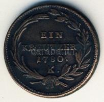 Ausztria/magyar verdejel 1780K 1Kr T:3+ kis kor.