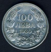 Bulgária 1930. 100L Ag T:2-/3