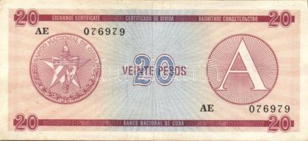 Kuba/külföldi váltó 1985. 9 db 6klf T:II+,II,II/III+