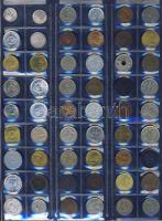 Jó hagyatéktétel egész világ, régi és új, néhány ezüsttel 179 db kevés duplával, albumlapokon