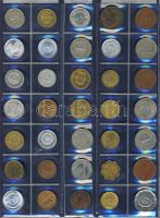 Jó hagyatéktétel egész világ, régi és új, néhány ezüsttel 179 db kevés duplával, albumlapokon