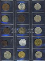 Jó hagyatéktétel egész világ, régi és új, néhány ezüsttel 179 db kevés duplával, albumlapokon