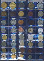 Jó hagyatéktétel egész világ, régi és új, néhány ezüsttel 179 db kevés duplával, albumlapokon